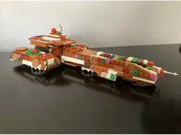 Gingerbread Stargate Daedalus Battlecruiser