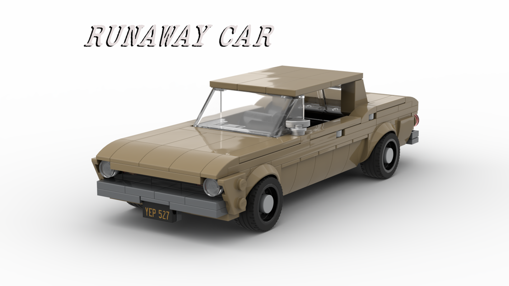 Lego 1974 Ford Maverick 'Runaway Car'