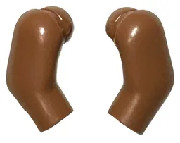 Arm, (Matching Left and Right) Pair / Medium Brown