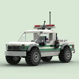 Forest Fire Service Patrol Pickup
