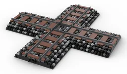 Simple Crossing Rail - MOC