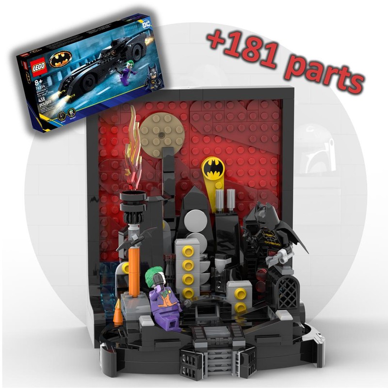 Lego 76224 - Gotham Roof Top Battle II - Extension
