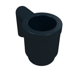 Equipment Cup / Mug [Plain] / Black