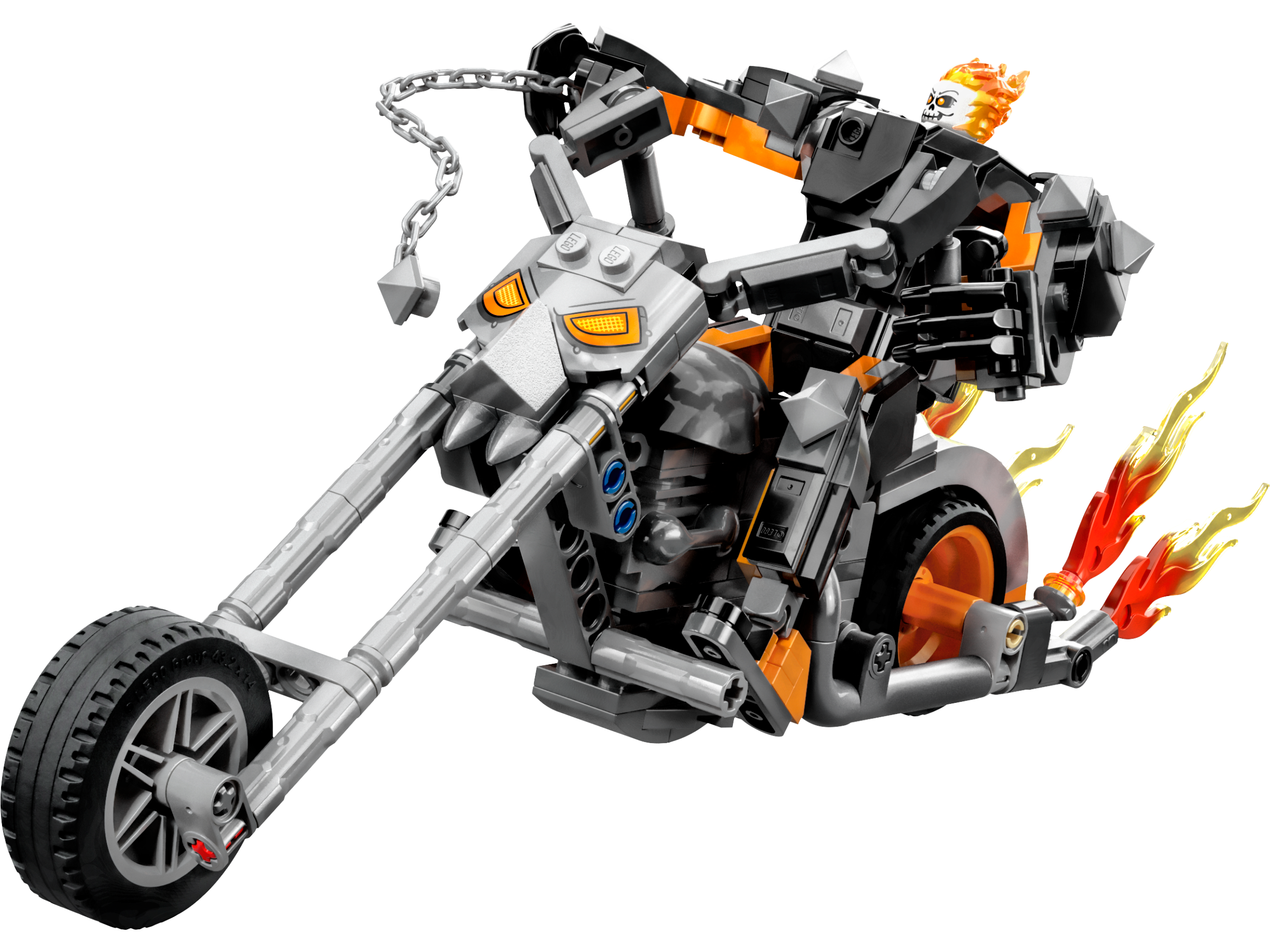 Lego Ghost Rider Mech & Bike
