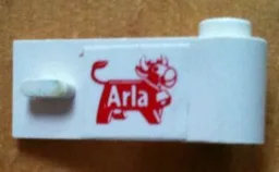 Door 1 x 3 x 1 Right with Arla Dairy Logo Pattern (Sticker) - Set 1581-2