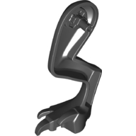 Lego Animal Body Part, Dinosaur, Indoraptor / Baryonyx Leg, Right [Plain] / Black