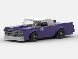 1966 Ford Galaxie - 8 Studs Wide Version