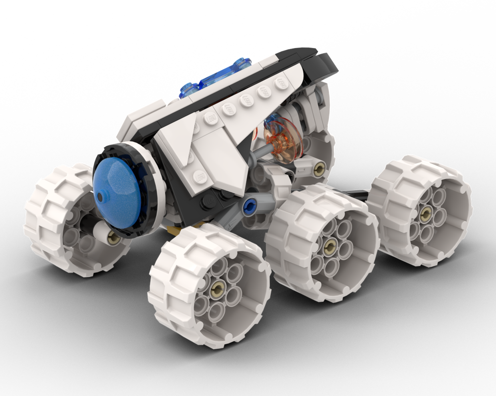 Lego Rover drone built from bag 3 and two spare parts of the LEGO DREAMZzz space set 71475