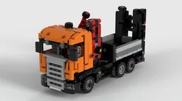 Mini Scania with Crane