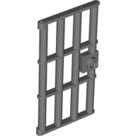 Door 1 x 4 x 6 Barred with Stud Handle / Pearl Titanium