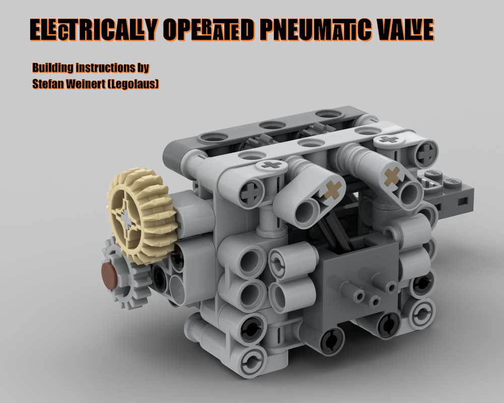 Lego Electrically operated pneumatic valve (Sariels Version)