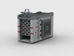 jurassic park raptor pen transport cage