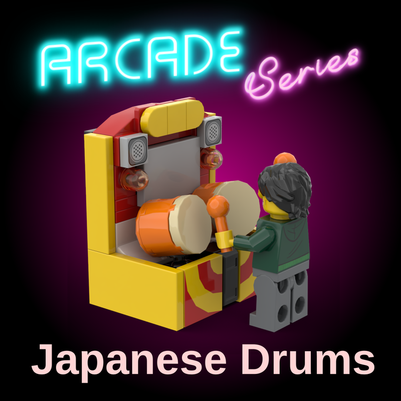 Lego Arcade Drum Cabinet