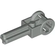 Technic Axle 1.5 with Perpendicular Axle Connector (Technic Pole Reverser Handle) / Light Gray