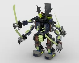 Possessed samurai X mech