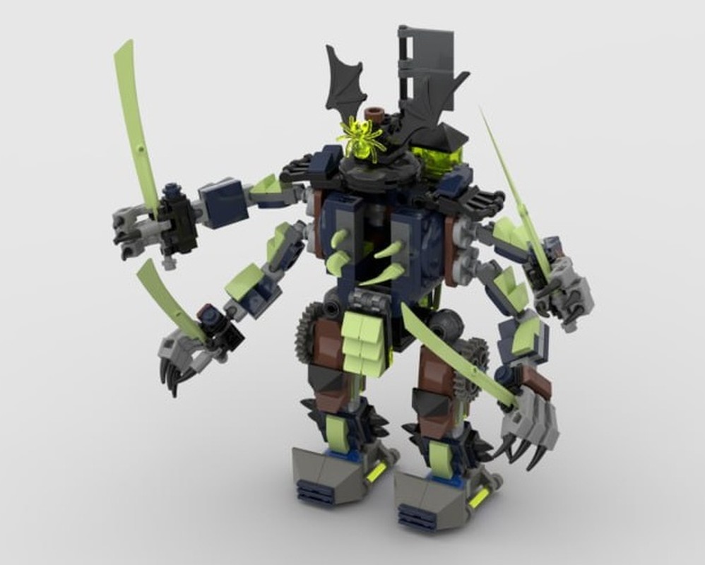 Lego Possessed samurai X mech