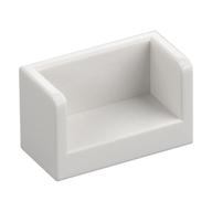 Lego Panel 1 x 2 x 1 with Rounded Corners and 2 Sides