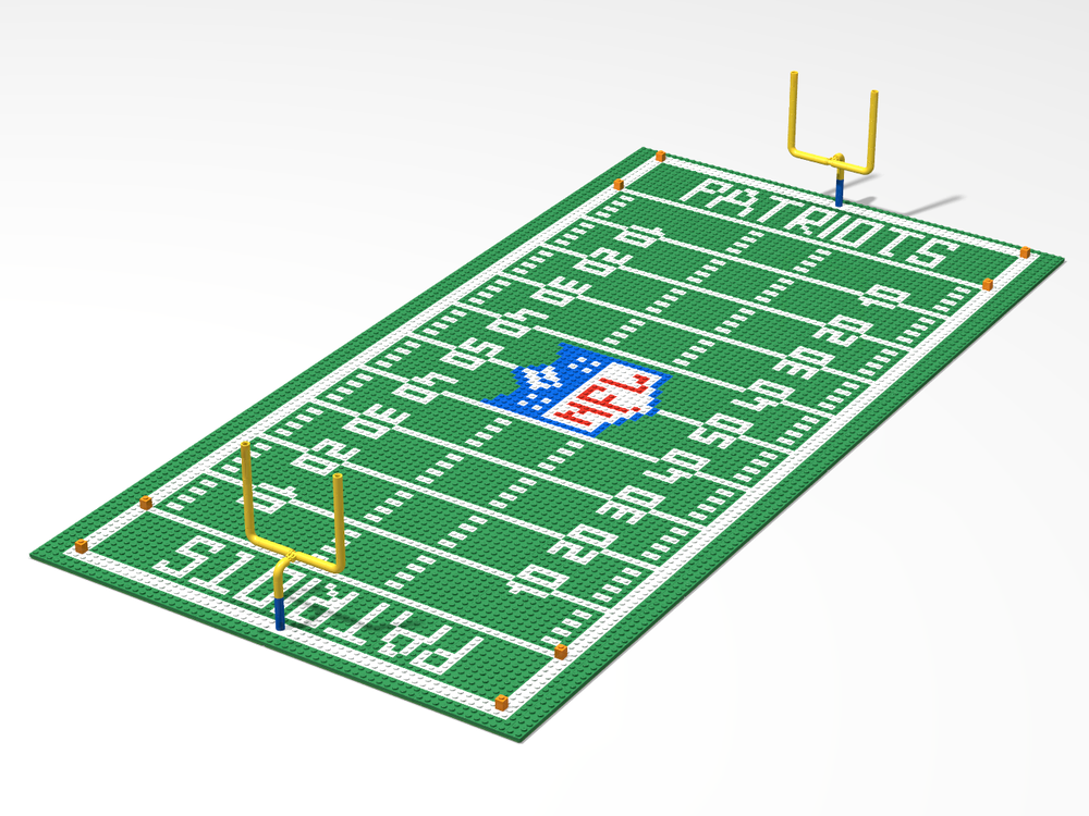 Lego American Football Field