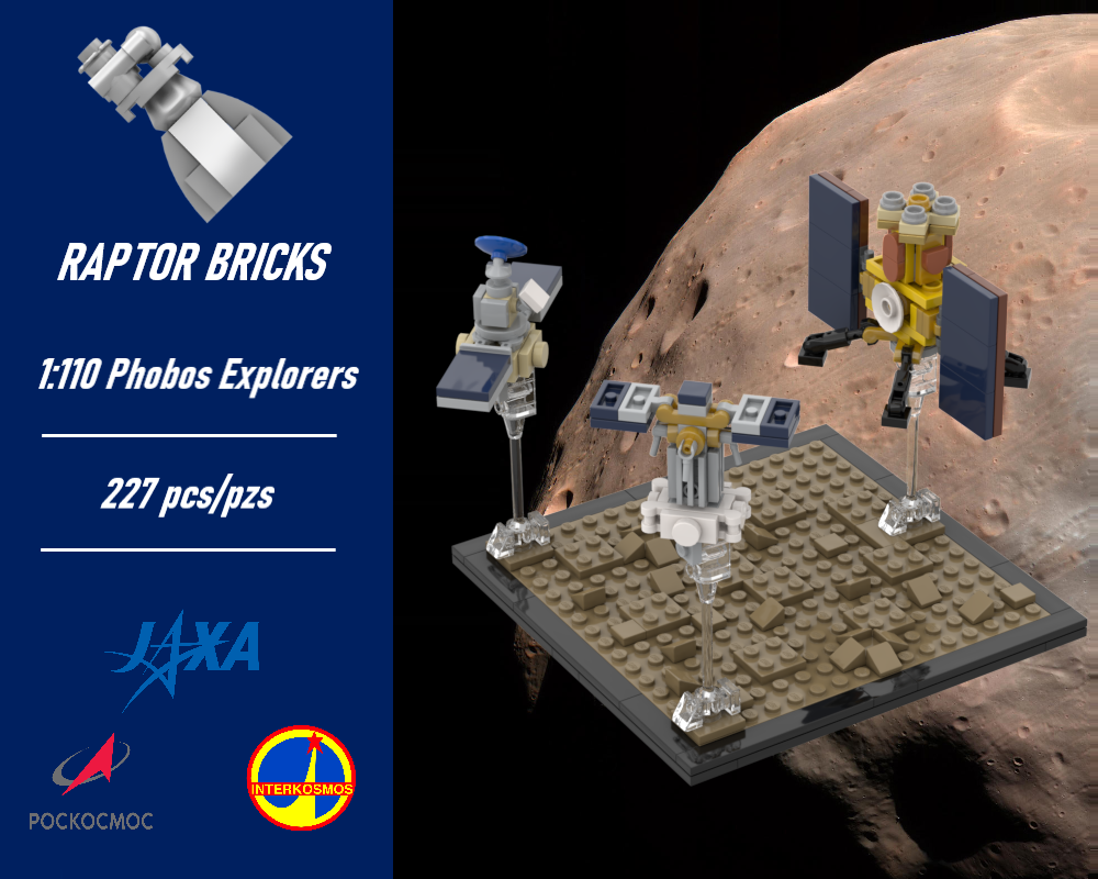 Lego 1:110 Scale Phobos Explorers