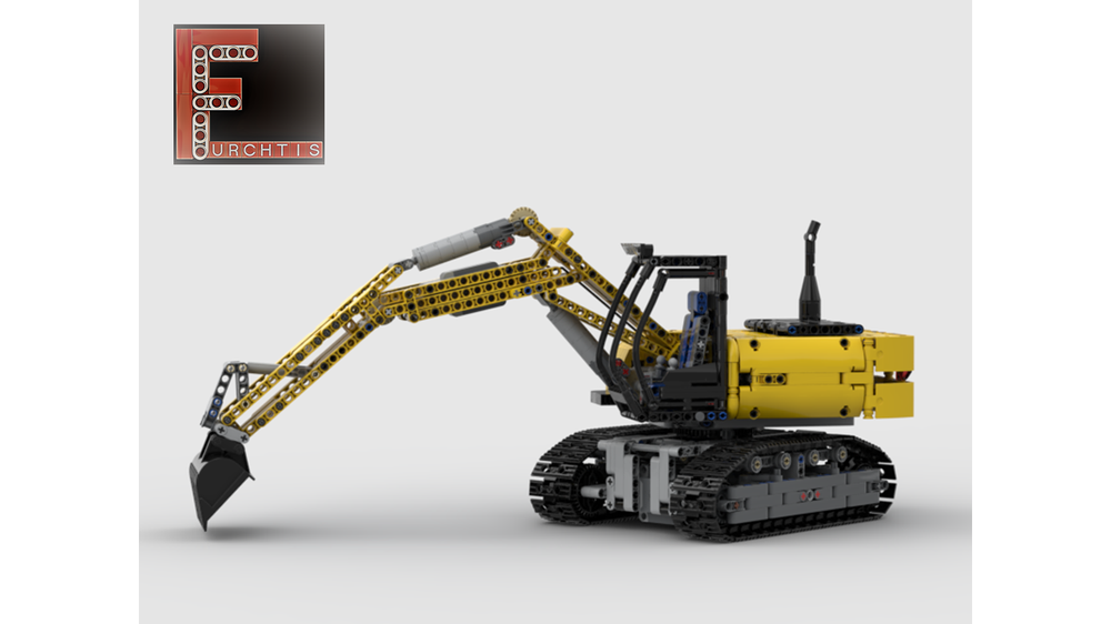 Lego Excavator full RC