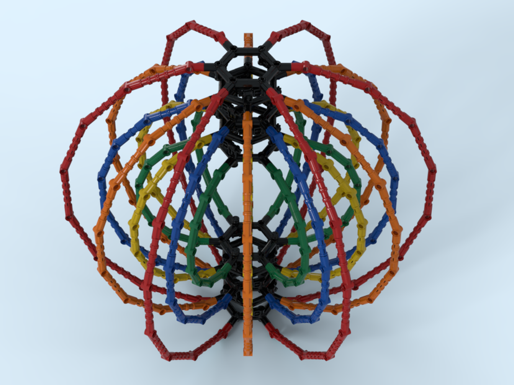 LEGO Sphere Skeleton