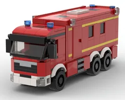 ELW 2 Feuerwehr MAN Fire Truck