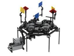 Exploding cube