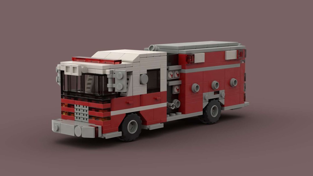 Lego 2007 Ferrara Intruder 2 Pumper / Engine