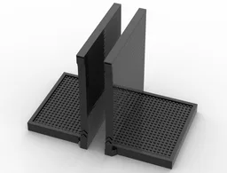 Book nook holder template