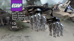 Droid Gunship Droid Deployment Rack (75233 MOD)