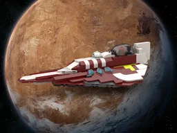 Ahsoka Tano's Delta-7B Aethersprite-class Starfighter