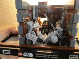 Opening Door for Death Star trash compactor