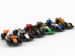 Formula 1 Collectible Minifigures - Colour Schemes