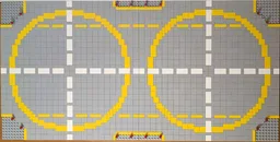 Double Lunar Landing Field for the LL938 Super Galaxy Explorer