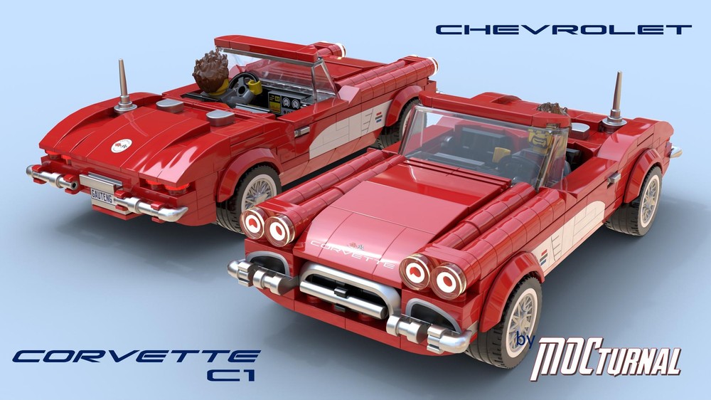 Lego MOCturnal Mini Icons Corvette C1