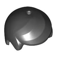 Hair Smooth and Parted, Hole for Pin on Top (Classic)