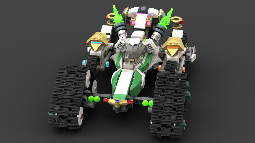 Lego Ninja Team Combo Vehicle (Show-Accurate Ver.)