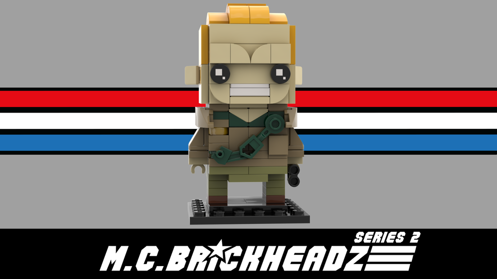 Lego Duke (1983) - M.C.Brickheadz series 2