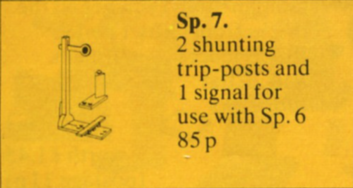 Lego Train Signal with Ties