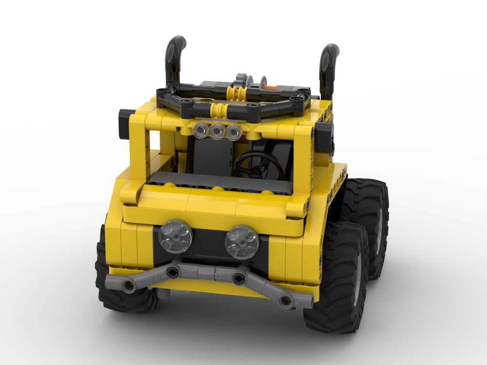 Lego Custom Trial Truck - 42122 B-Model