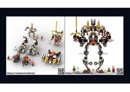 71765 Combining Megazord Sensei Ultramech