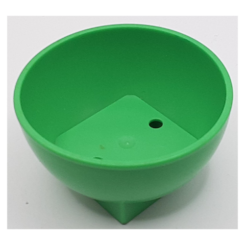 Lego Duplo Ball Tube Base / Dish / Bright Green