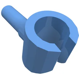 Minifig Hand / Medium Blue