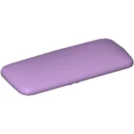 Clikits Icon, Rectangle 3L with Pin / Reddish Lilac