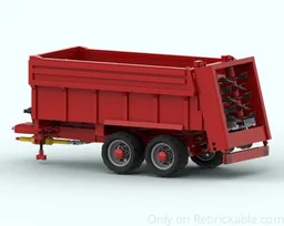 BIZON manure spreader for Claas Xerion 42054