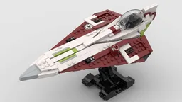 Delta-7 Aethersprite-class light interceptor - Obi-Wan & Republic Standard Version