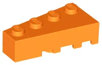 Brick Wedged, Angled 4 x 2 Left