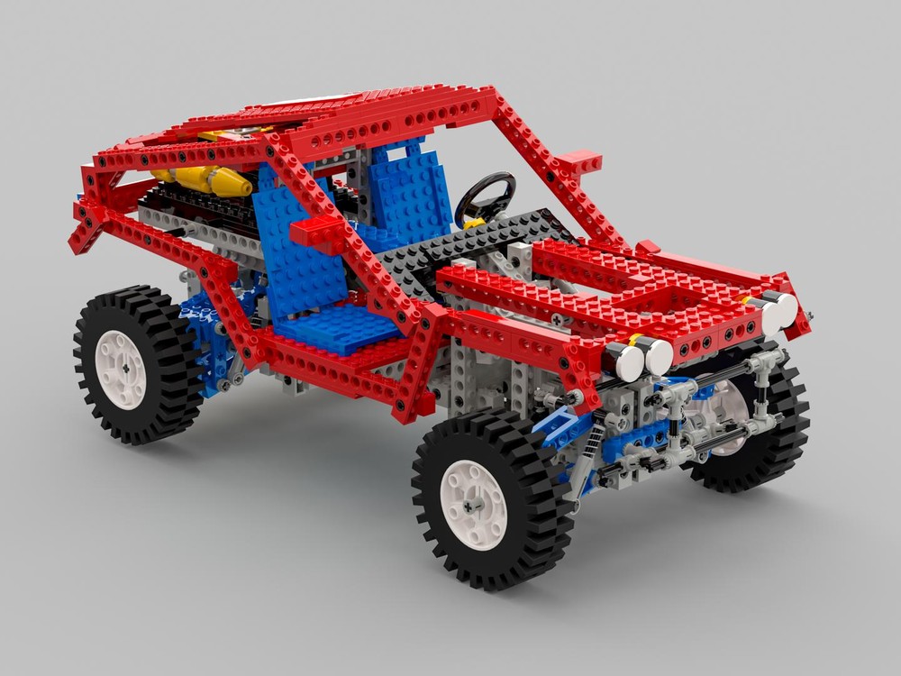 Lego 8865 Alternative model - Rally Dakar car