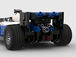 F1 Racing - (Blue white)