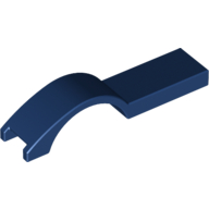 Lego Wheel Arch, Mudguard 1 x 4 1/2 / Dark Blue